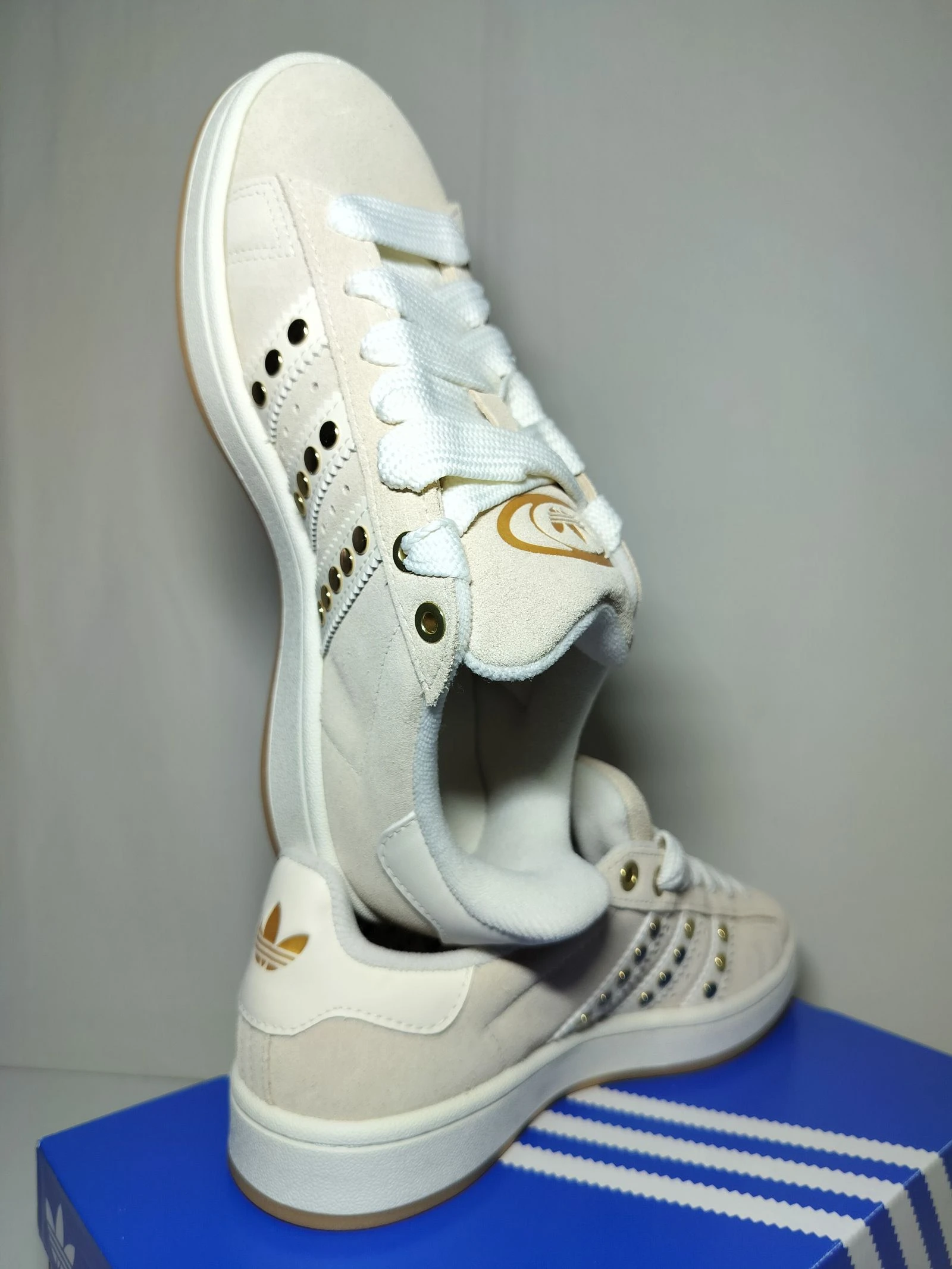 Adidas Campus New 38 Sneakers Original Women's Leather Vintage Trend Outfit Retro Y2K  – photo 12